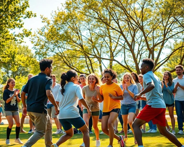 Como o desporto em grupo fortalece relações sociais?