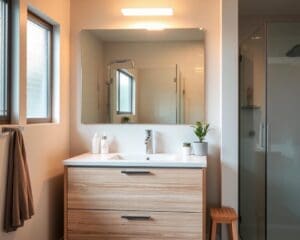 Qual móvel de casa de banho é mais prático?