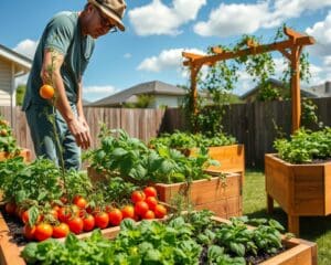 Por que hortas elevadas são práticas?