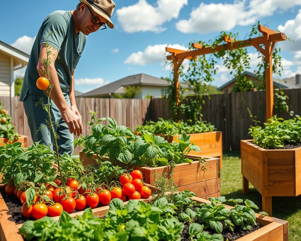 Por que hortas elevadas são práticas?