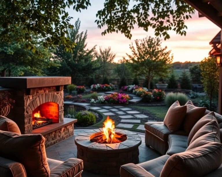 Por que lareiras externas criam ambiente acolhedor?