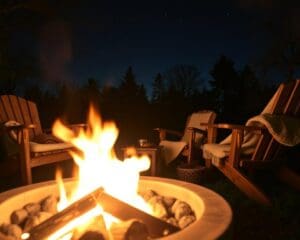 Por que um fire pit é ideal para noites ao ar livre?