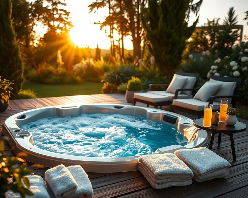 Por que um jacuzzi exterior é tendência?