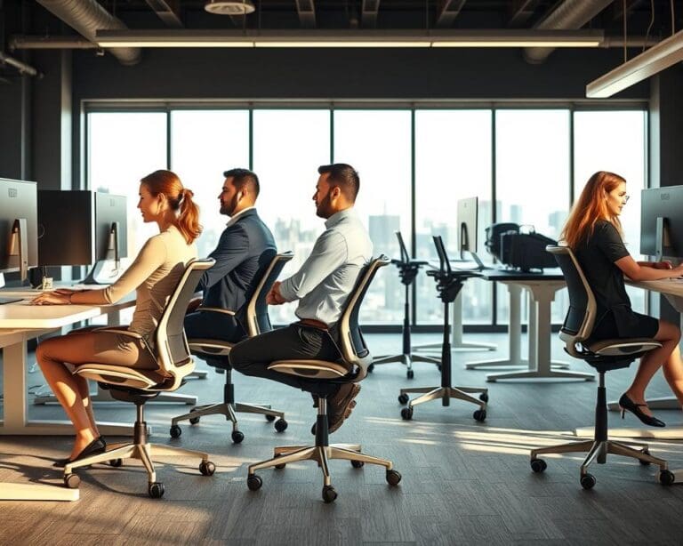 Como manter uma boa postura no trabalho?