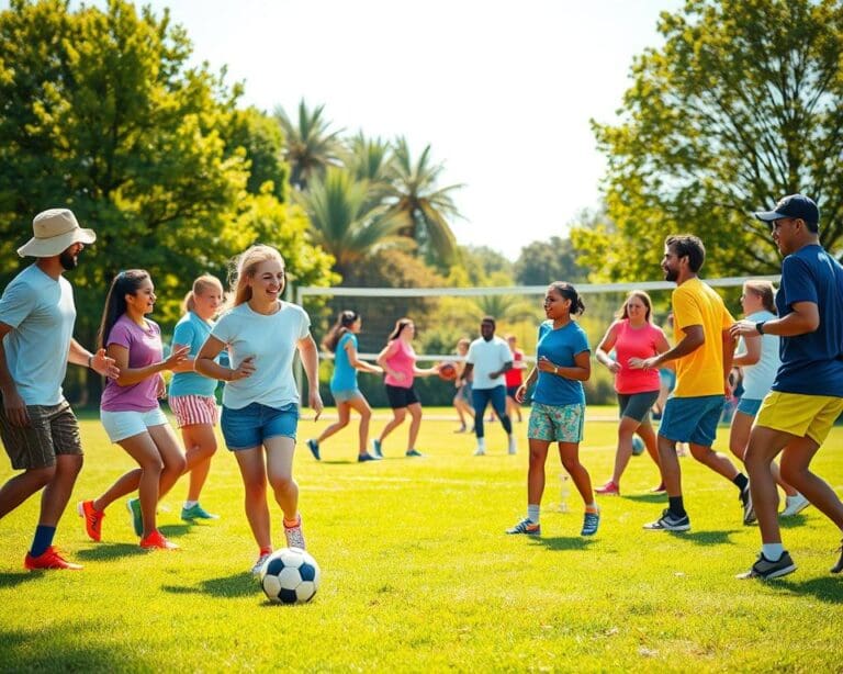 Por que praticar esportes em grupo?