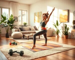 Quais exercícios podem ser feitos em casa?