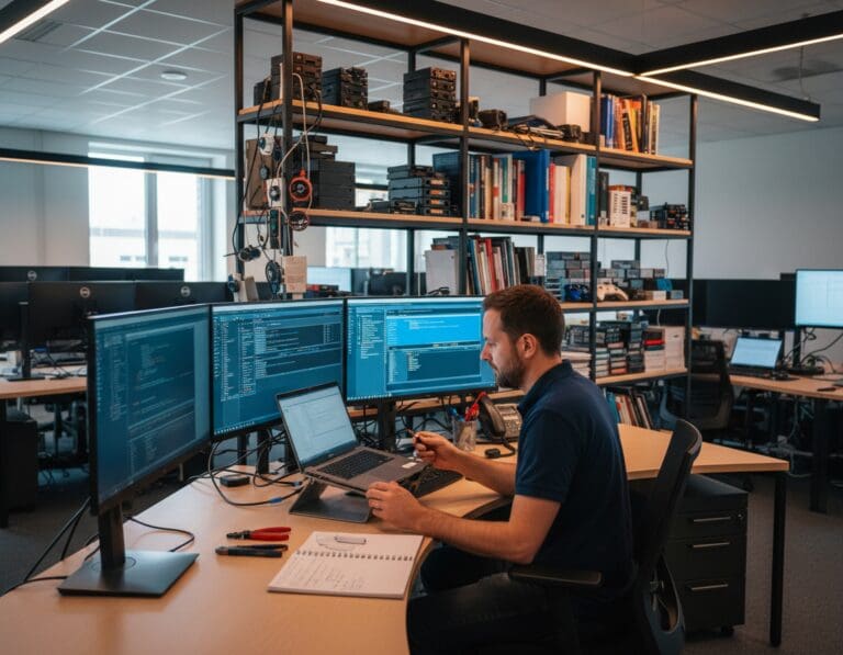 técnico IT suporte informático