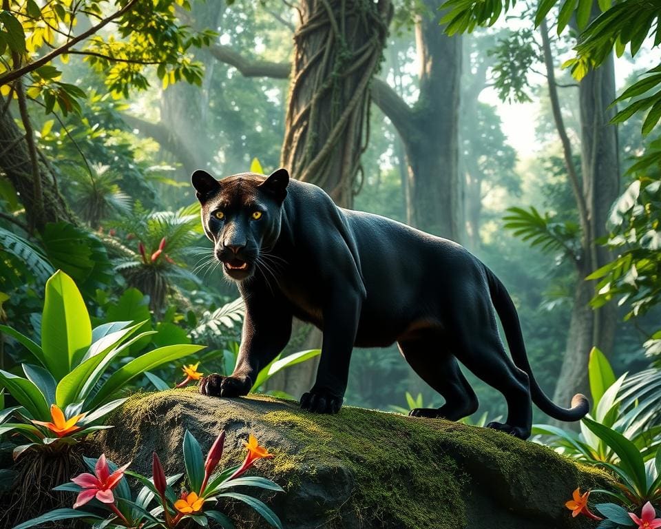 Pantera Negra Animal