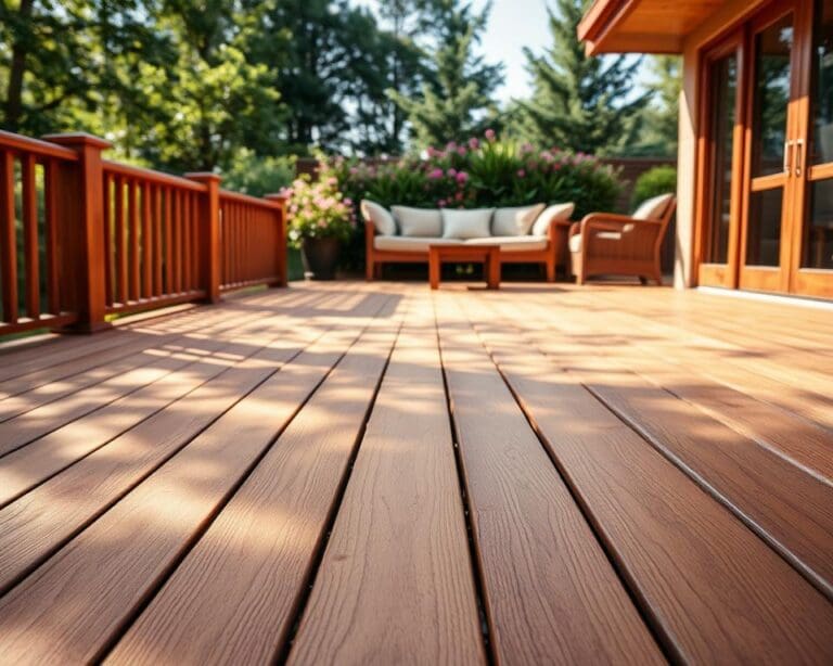 deck de madeira