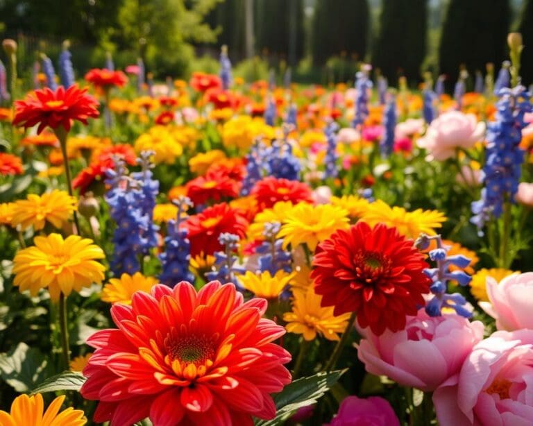 flores para jardim