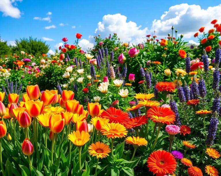 flores para jardim