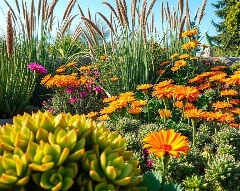 plantas resistentes ao calor