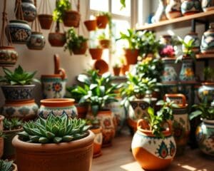 vasos para plantas