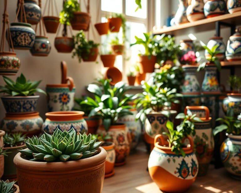 vasos para plantas